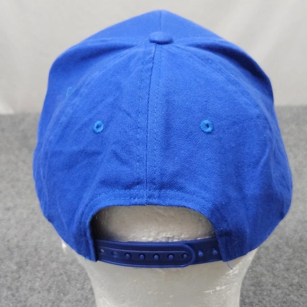 Y2K Absolut Vodka Snapback Hat Blue Logo Promo Cap Streetwear Barware Dadhat